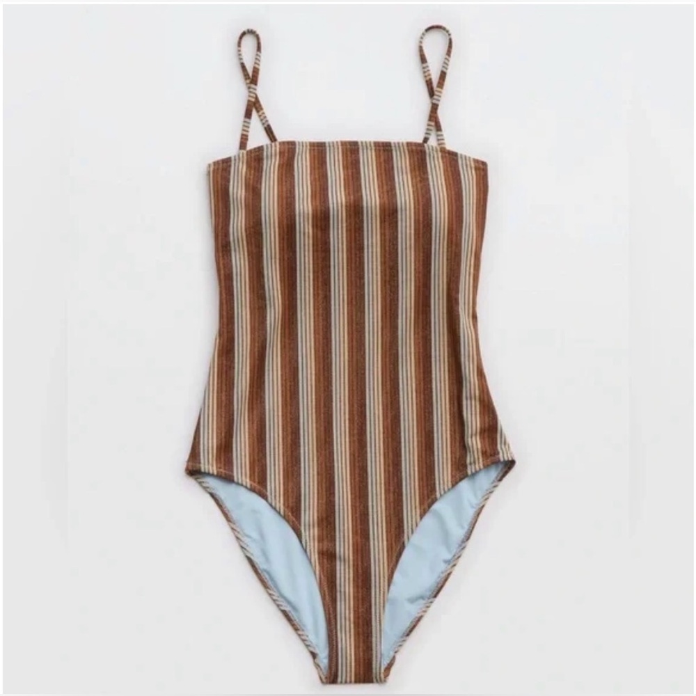 Aerie Sparkle One Piece Swimsuit